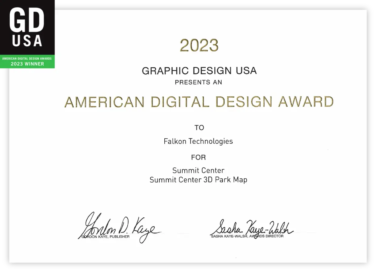 Summit Center Digital Design Awards